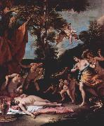Sebastiano Ricci Bacchus und Ariadne painting